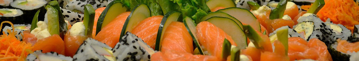 Eating American (Traditional) Sushi at Chef's Table at Sorrento's restaurant in Banner Elk, NC.